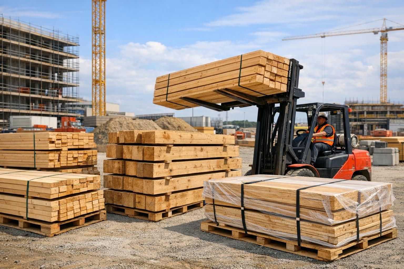 Building timber from wholesale gives construction projects stability, ...