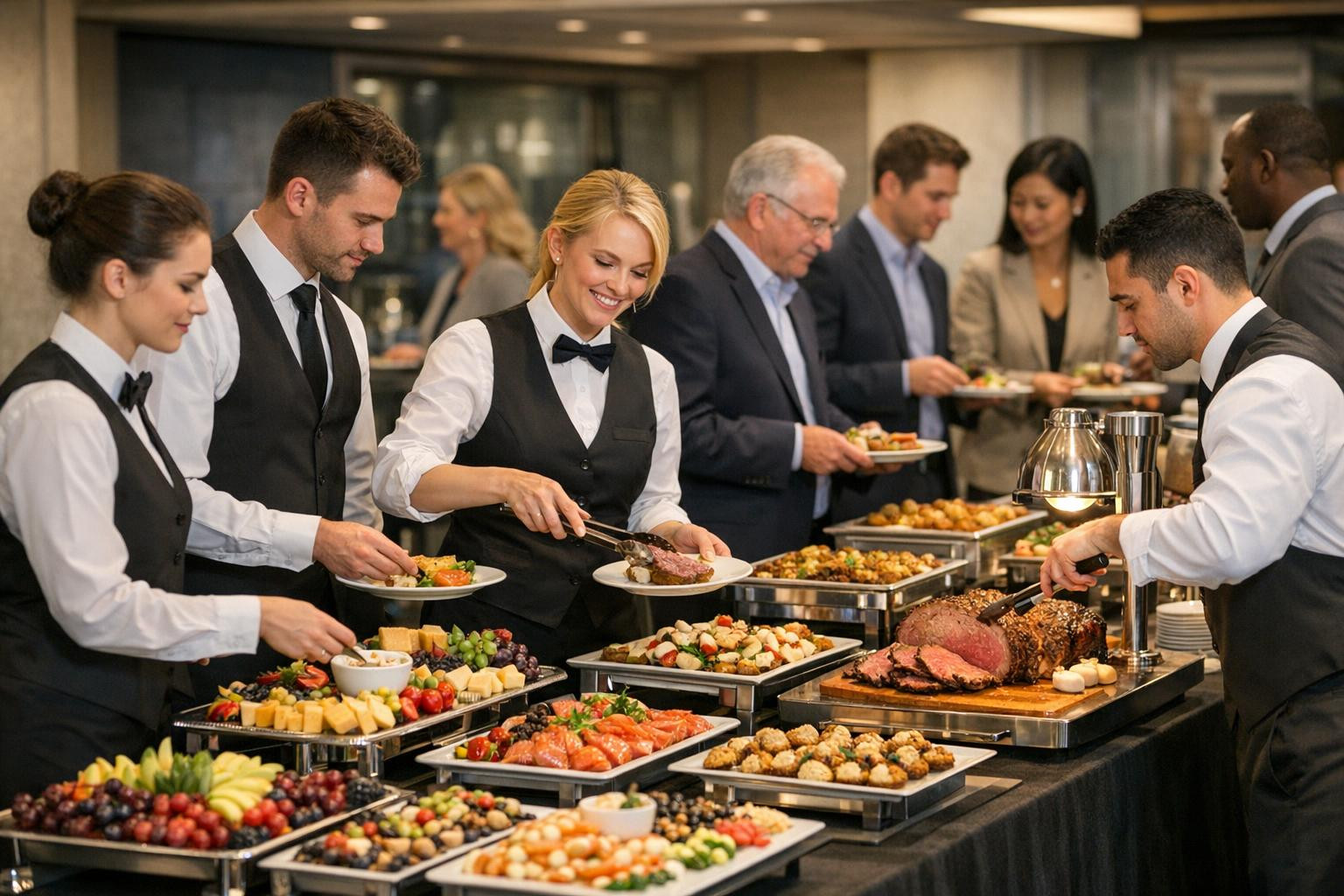 Corporate catharism that works to support your business goals    Effective lightweight and high-level food experience make every business event memorable. Corpo