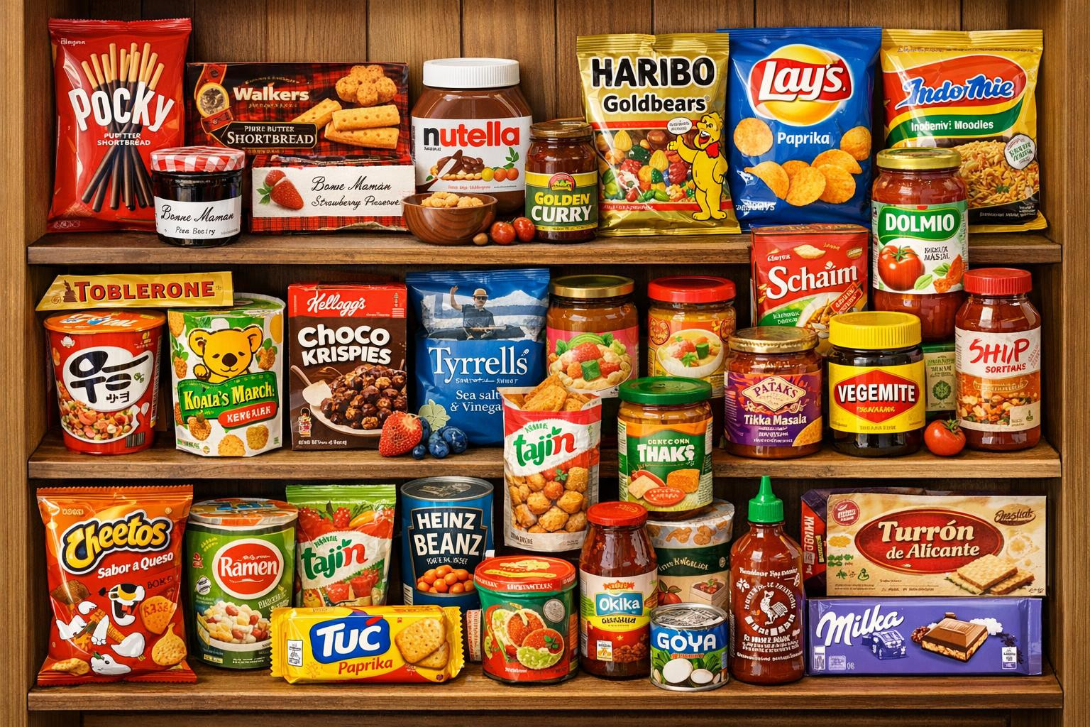 Curated product portfolio  provides retail and horeca channels with carefully selected  international products  and snacks that are easy to add to an existing v