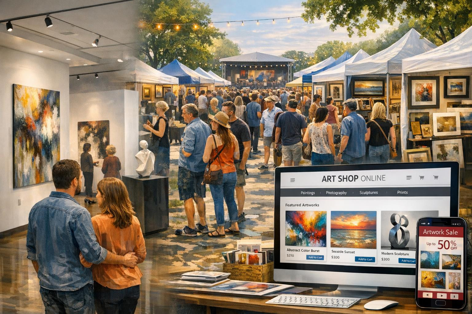 Discover rare original works through professional curatorship ...