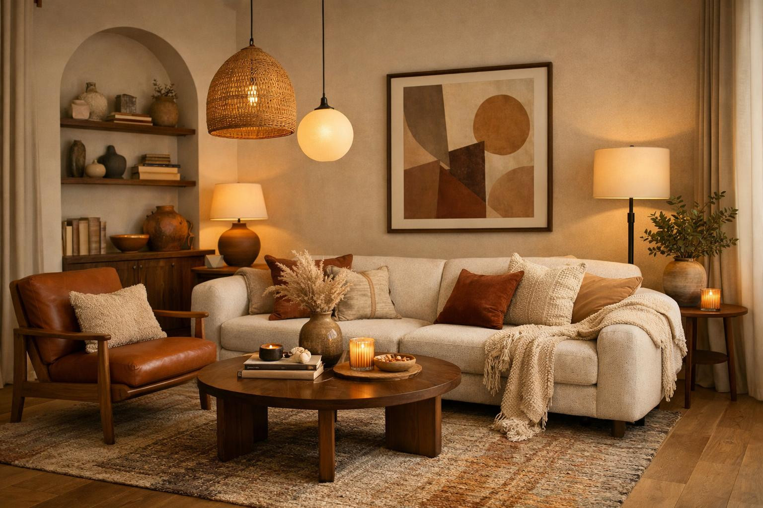Kuratorial home  brings together carefully selected design furniture, handicraft furniture, interior lighting, carpets and home textiles to help create a home t