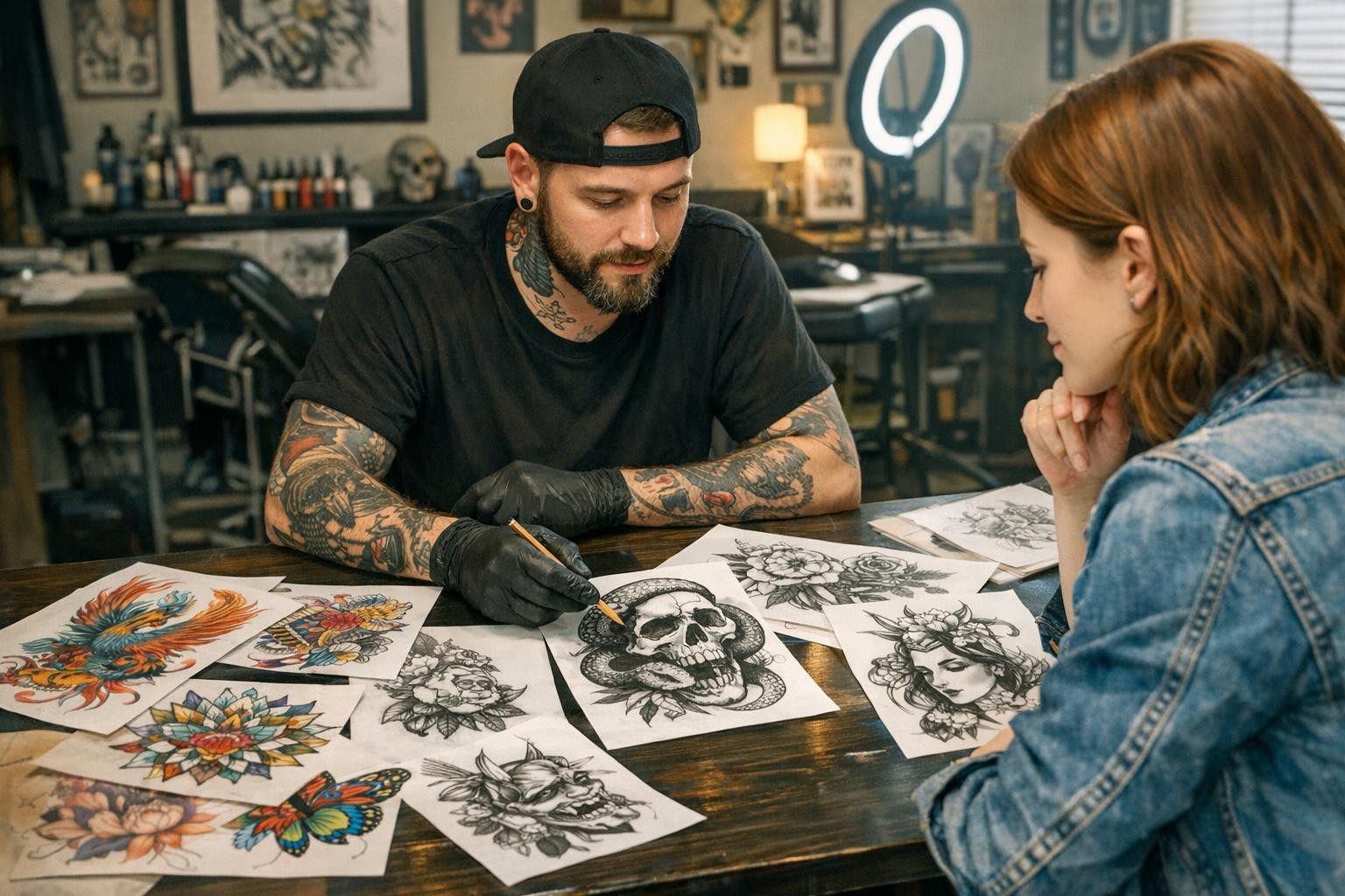 A light, personal and safe way to the tattoo of dreams   Special solutions and personal design  offer a complete approach that combines  adapted tattoo design  
