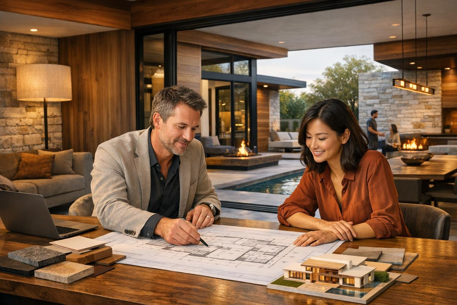 Adapted design  combines architecture and interior design to create targeted, functional and beautiful spaces both at home and in business premises. The service