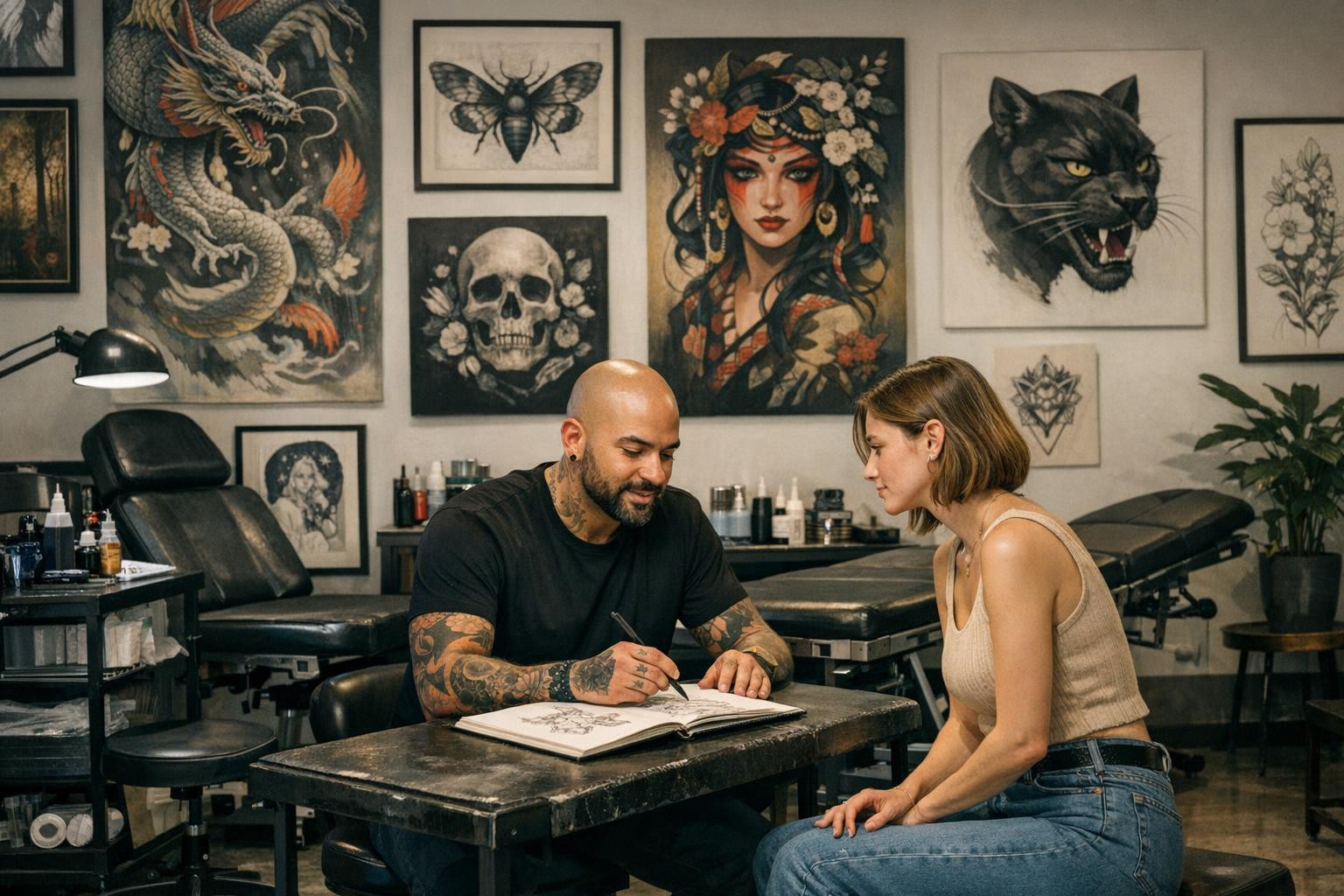Personal tattoos that talk about your story    Adapted tattoos  create a permanent and aesthetic expression - be it a delicate minimalist symbol or a larger art