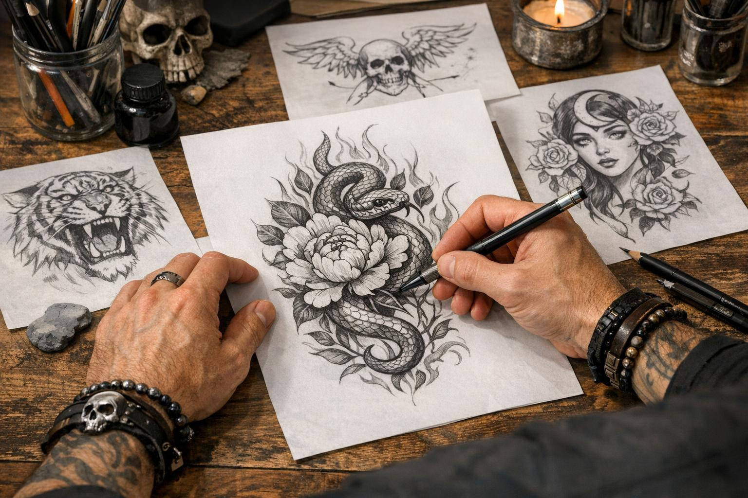 Adapted tattoos that reflect your personality    Personal art on the body should not be a compromise. The proposed approach creates a unique, meaningful solutio