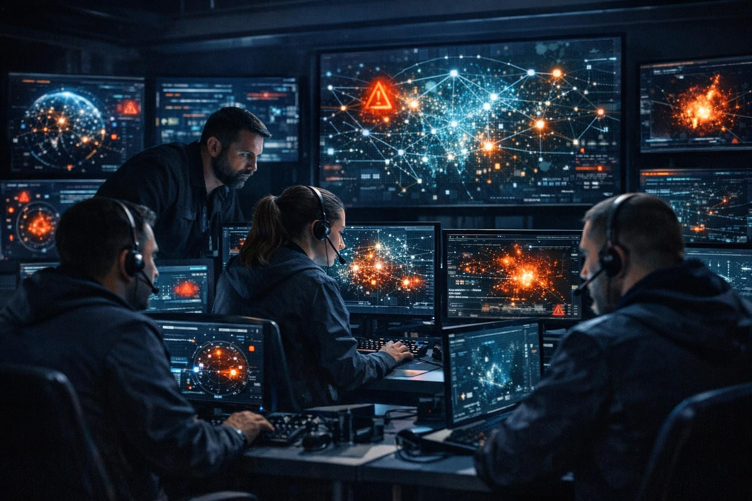 Cyber defence  combines audit, penitentiary testing and 24/7 SOC monitoring to reduce attack vectors and ensure uninterrupted operation of business processes. A