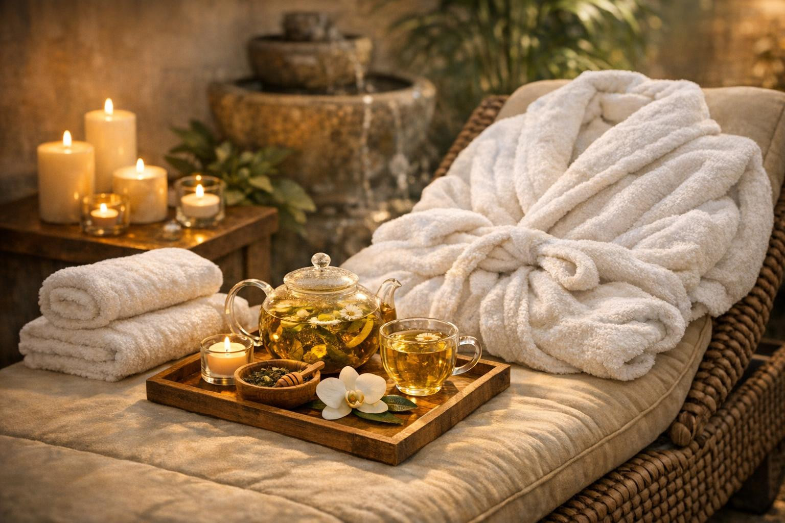 Full day relaxation and recovery The day spa package offers a ...