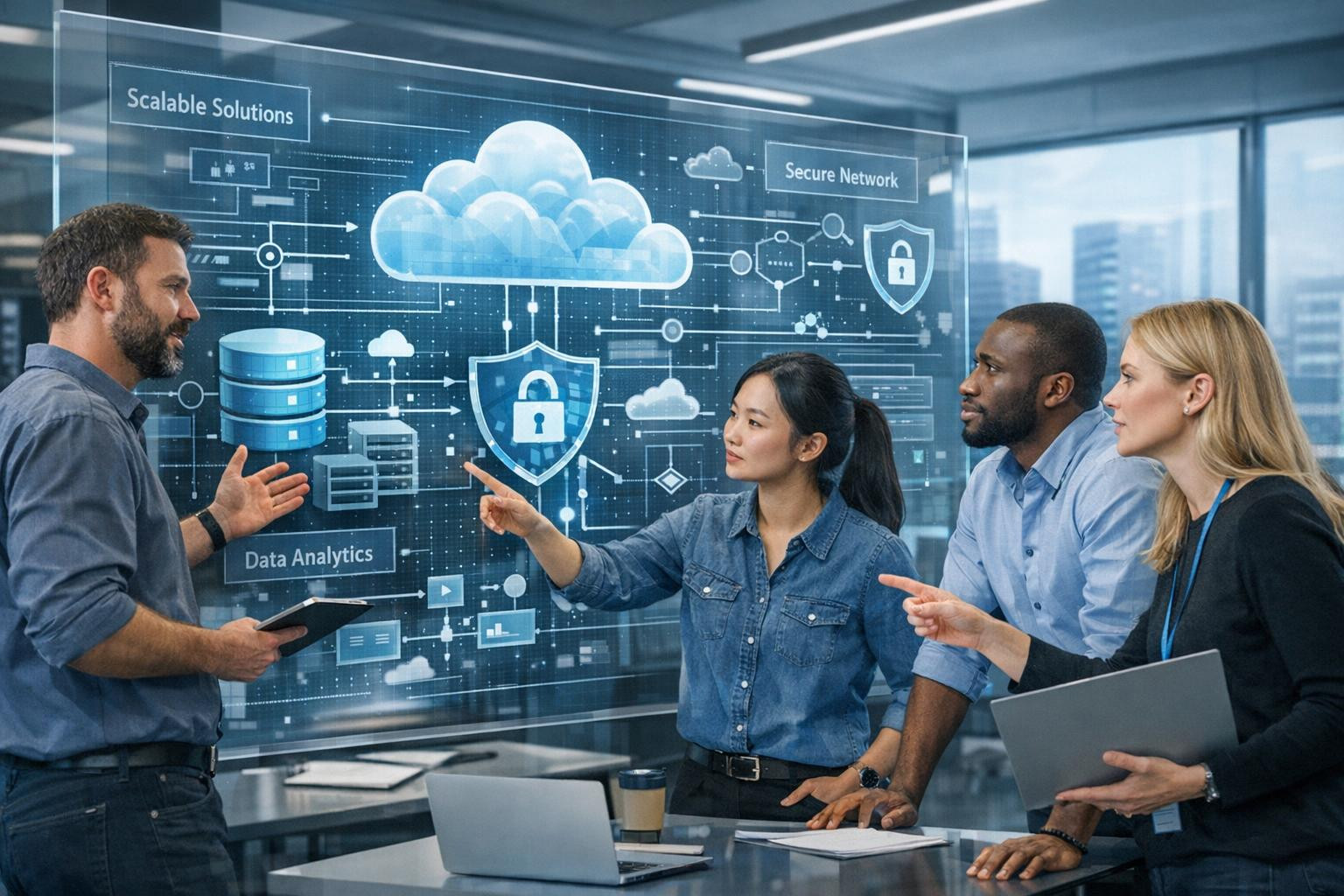 A comprehensive data and cloud solution that supports business ...