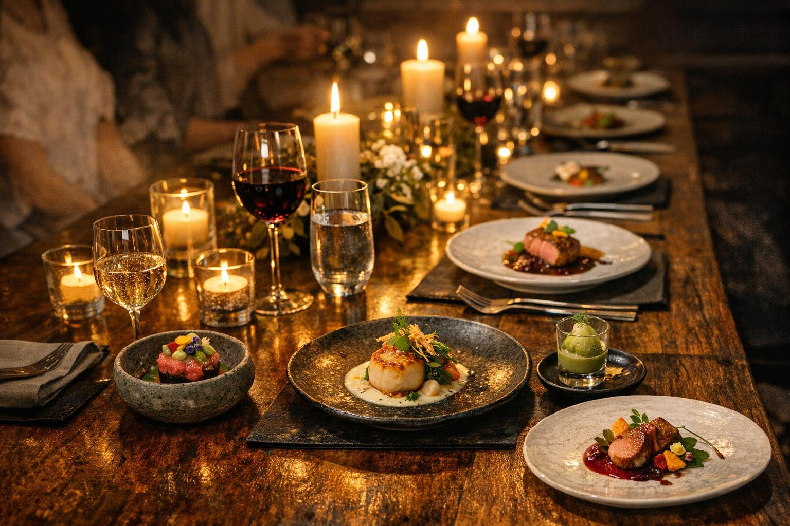 Degustation menu  offers curated experience to those looking for a thoughtful and emotionally speaking dinner.  Cook choice  combines seasonal and local flavour