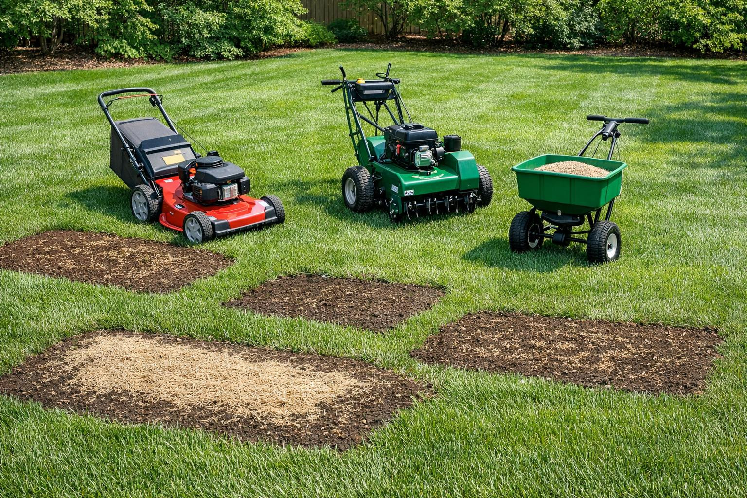 Regular lawn maintenance  ensures the green and resilience expected from the lawn of the yard or business area. Professional mowing of lawns, aeration of lawns,