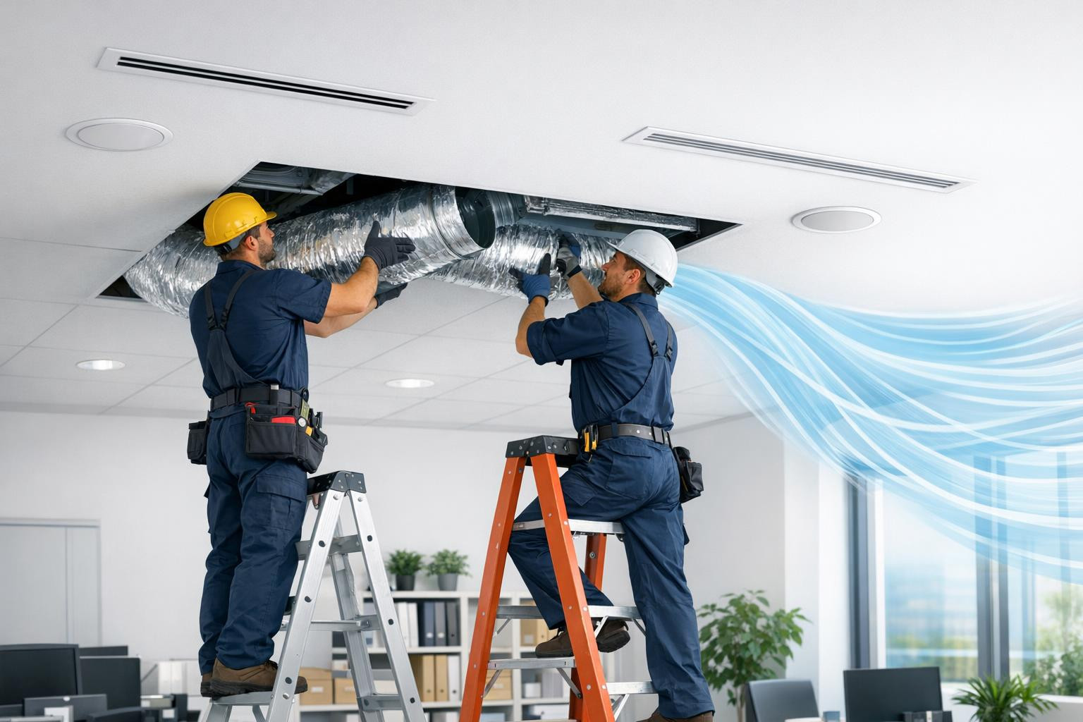 Professional ventilation systems   ensure stable air exchange, optimised indoor climate and lower energy consumption in business premises, hotels and public bui