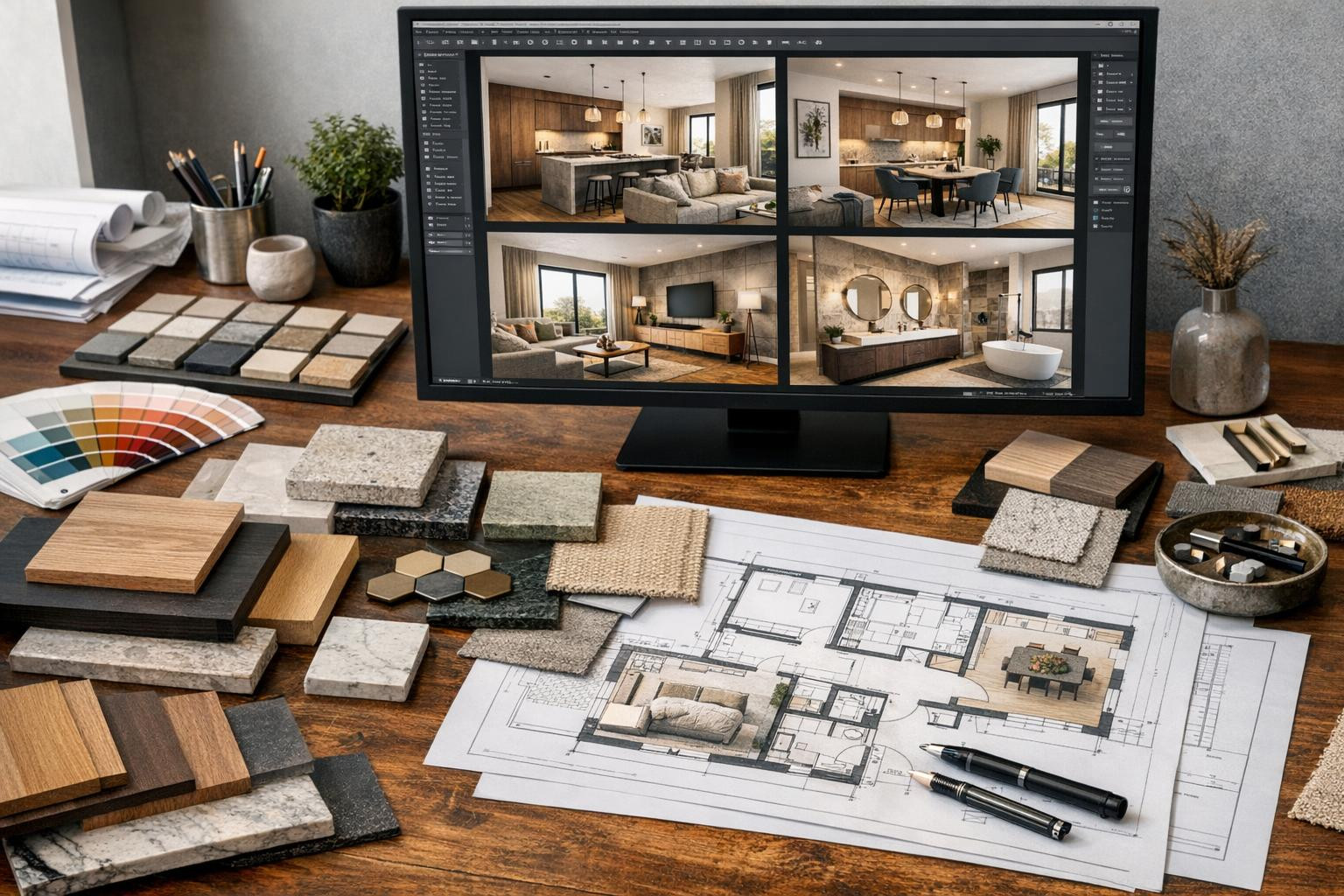 Design consultation  combines clear  3D drawings , realistic visualisations and dedicated project management to ensure accurate measurement, harmonious style an