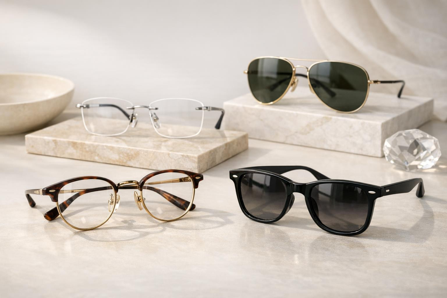 Design glasses  combine timeless aesthetics and precise optical solutions, providing clear vision and carefully thought-out style for daily wear. The selection 