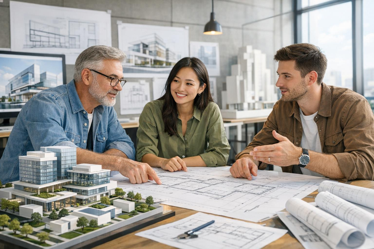 Room running: clear vision and practical solution   < Building design  combines spatial clarity, sustainable construction practice and accurate budget manage