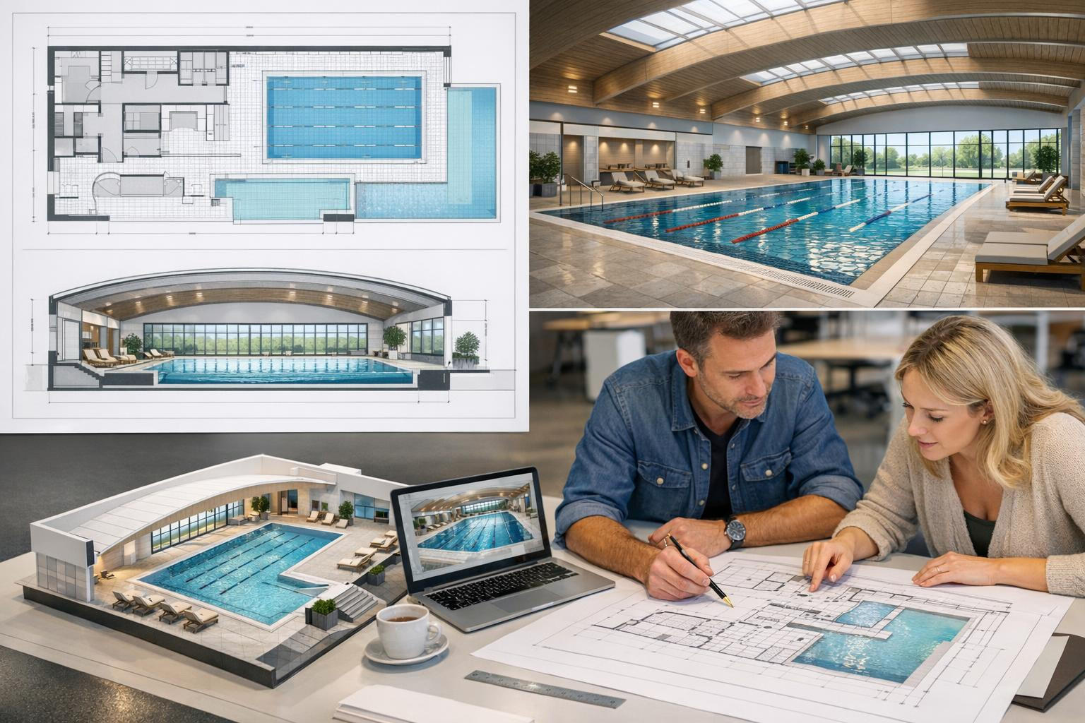 Designing swimming pools that combine functionality and aesthetics    Designing swimming pools  offers comprehensive solutions from the first concept to the fin