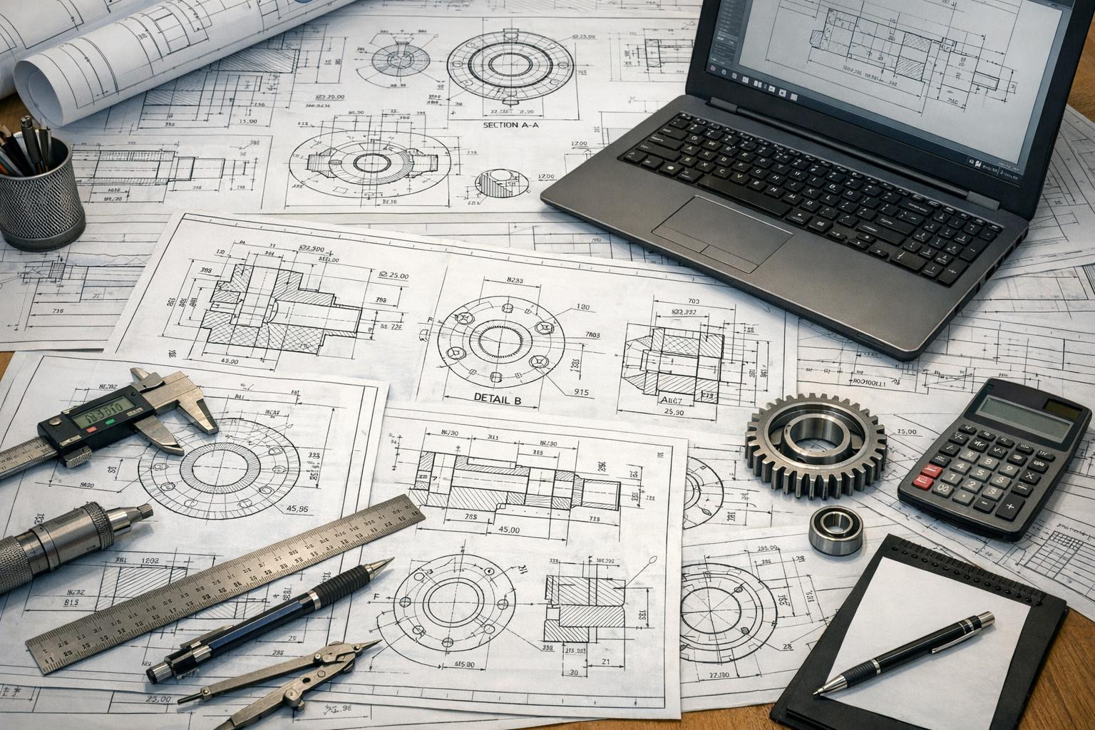 Technical design  ensures that every construction and product development project moves from beginning to end precisely, safely and according to schedule. Clear