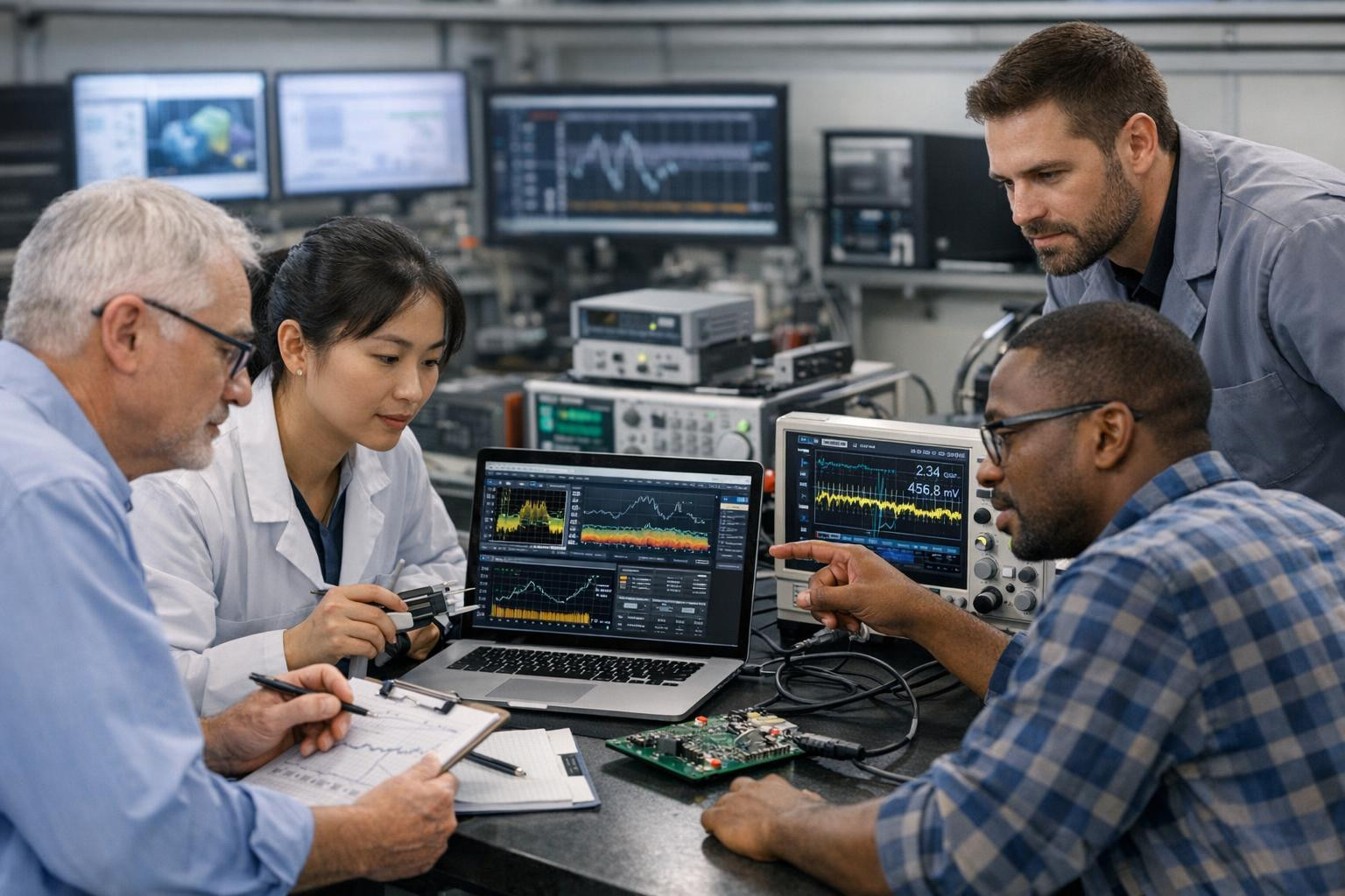 We offer comprehensive technical studies and measurements that provide clear evidence of the performance and conformity of products and processes. The focus of 