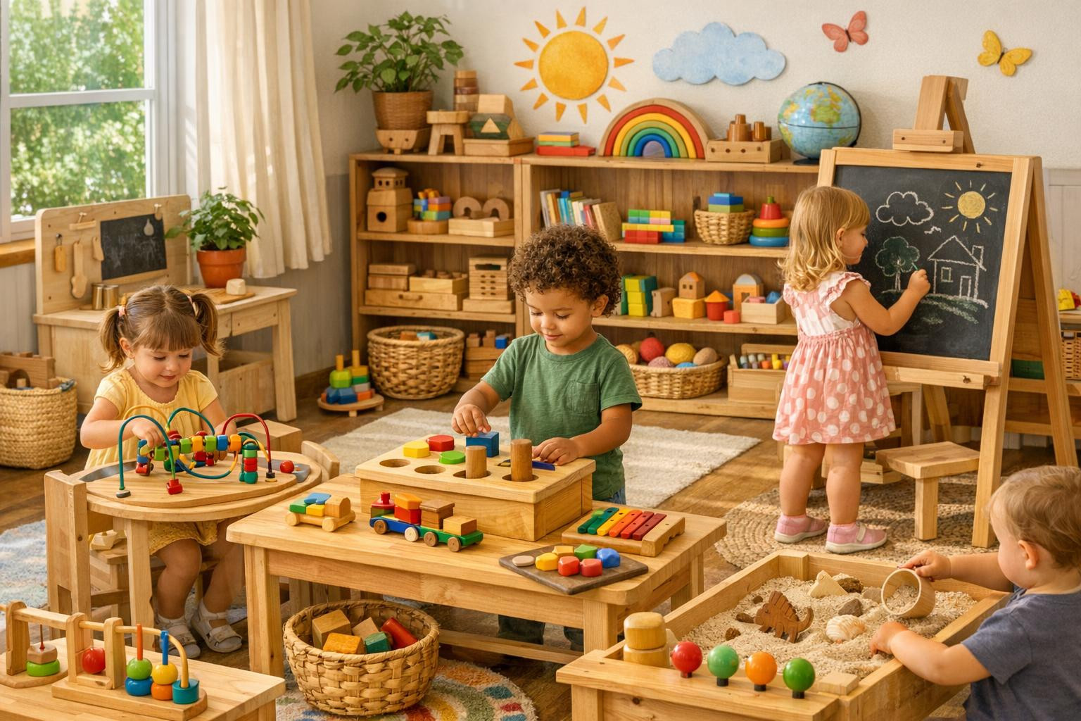 Development through the game - the goal and value    < Forest and activity-based learning tools   are designed to support the general learning of the child a