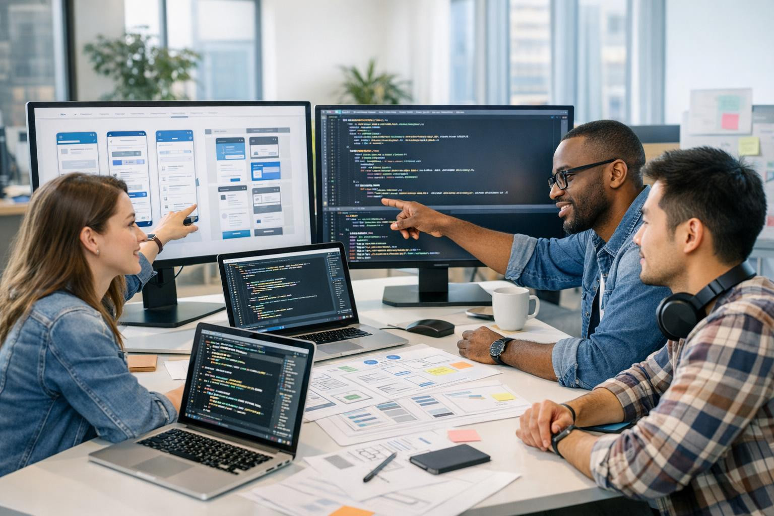 Adapted web and mobile applications for businesses Application ...