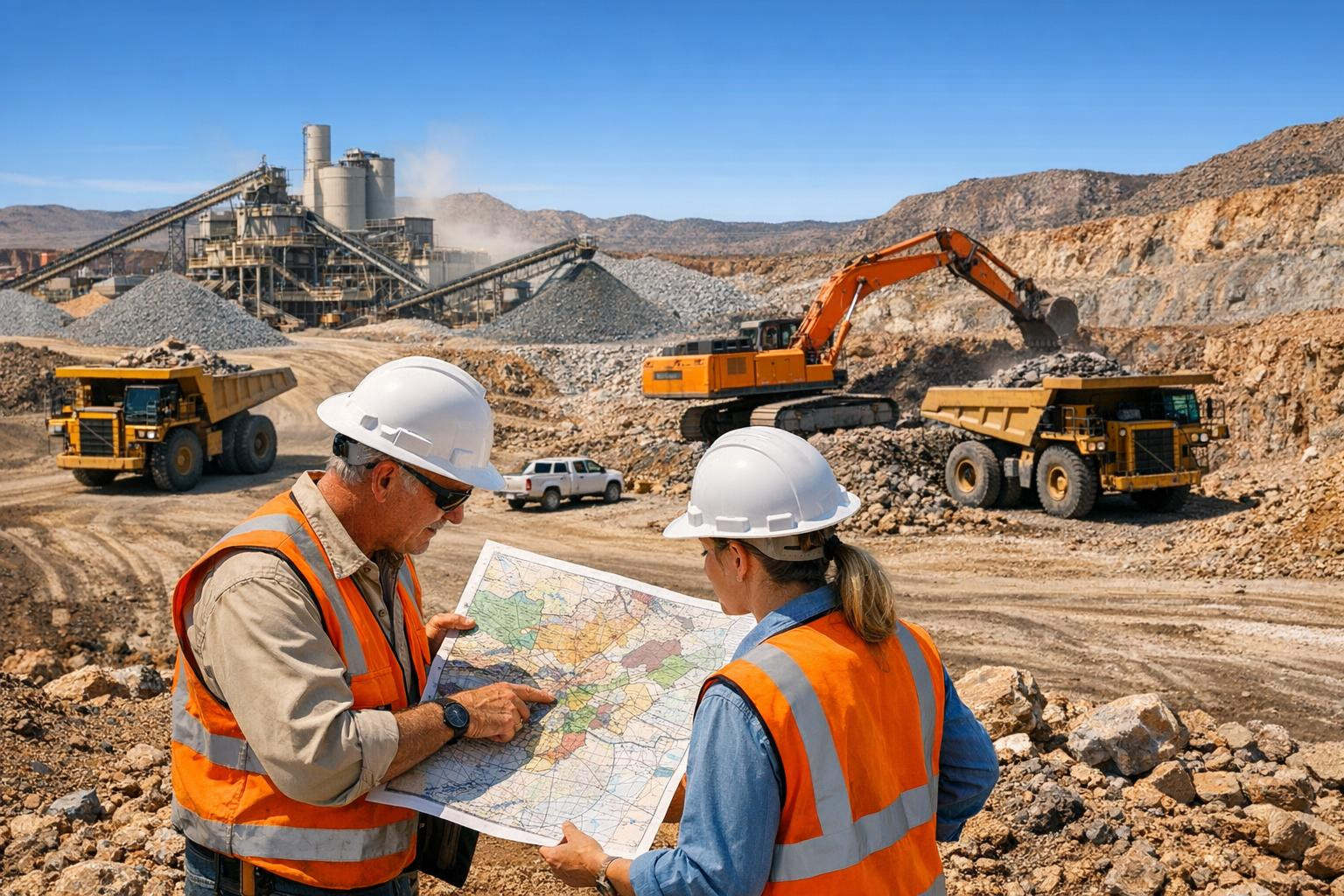 Full development of mineral resources  combines cutting-edge geological research and digital analysis to make the exploration and extraction of energy resources