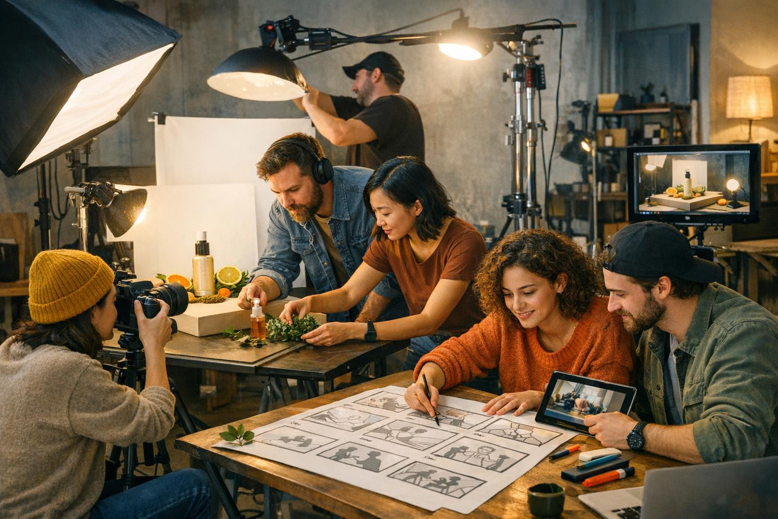 Instructive brand and powerful visual that sells    Branding  with high quality  product photography  and professional  video production g creates trust, increa