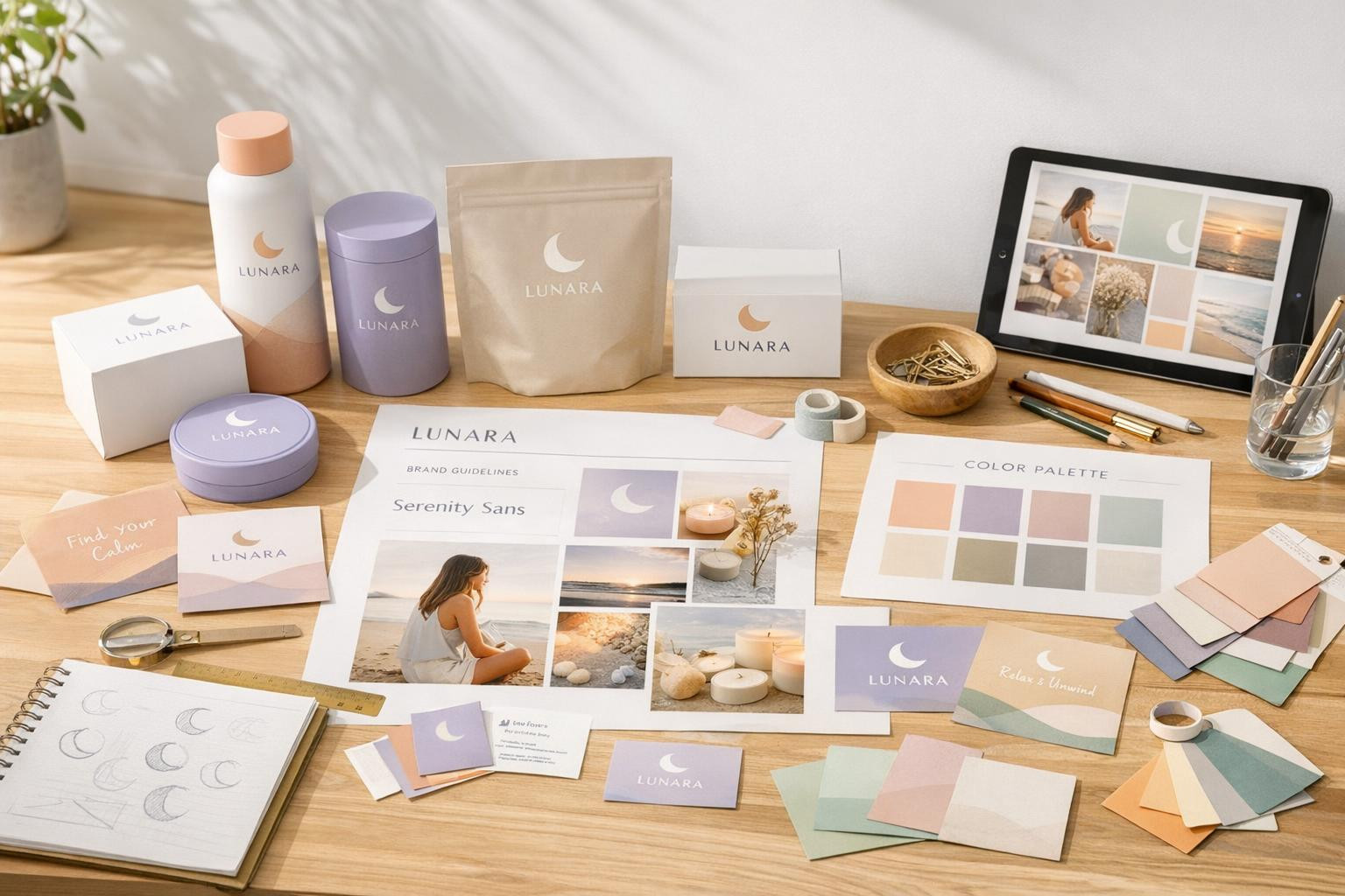 Creative and strategic visual identity  gives the company visibility on the basis of which customers apply and trust the brand. The service combines brand desig