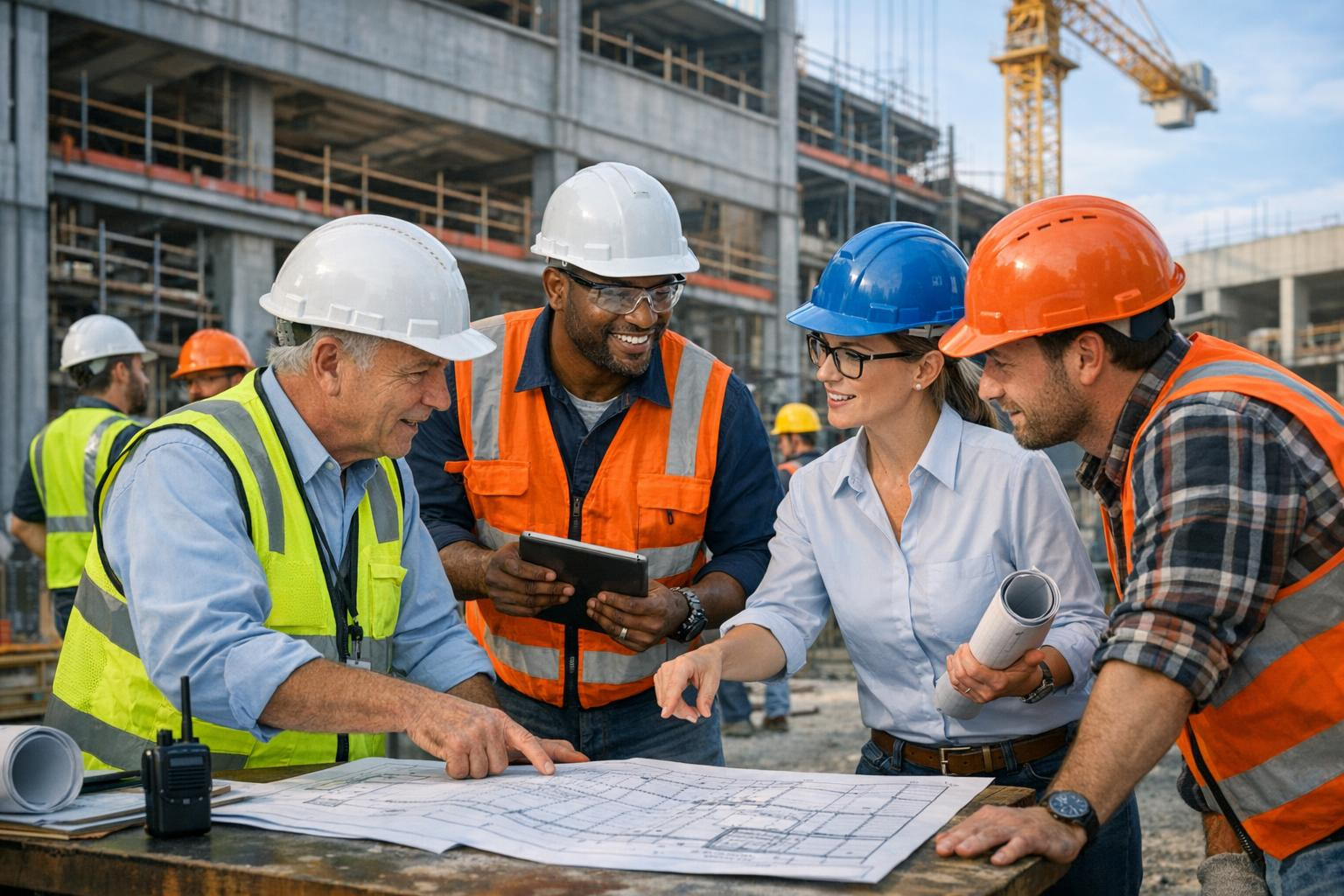 What are the different construction solutions?   Full service in the area of different construction solutions includes the implementation of specific projects, 