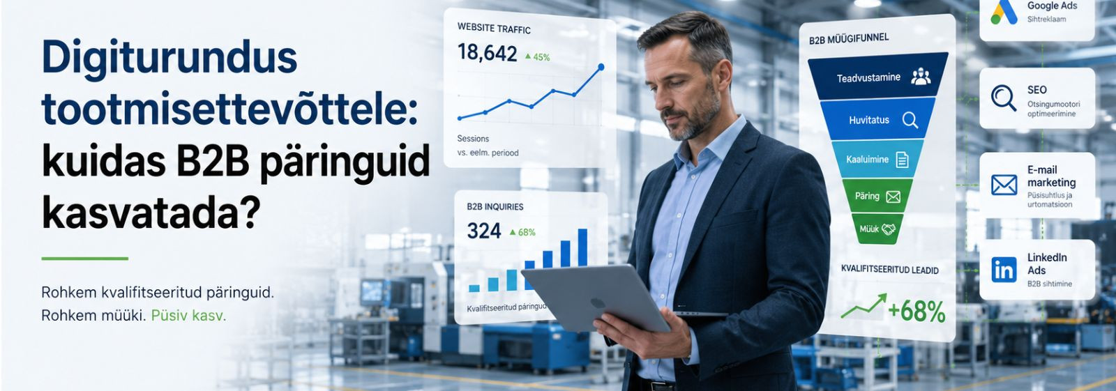 Digital marketing for a manufacturing company should do more than ...