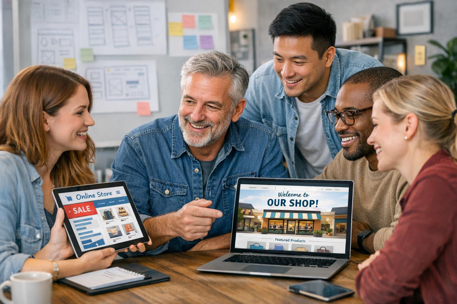 Full solution to the digital needs of local micro and small enterprises     Digital partner who quickly creates fast-acting homepages and a small web shop and i