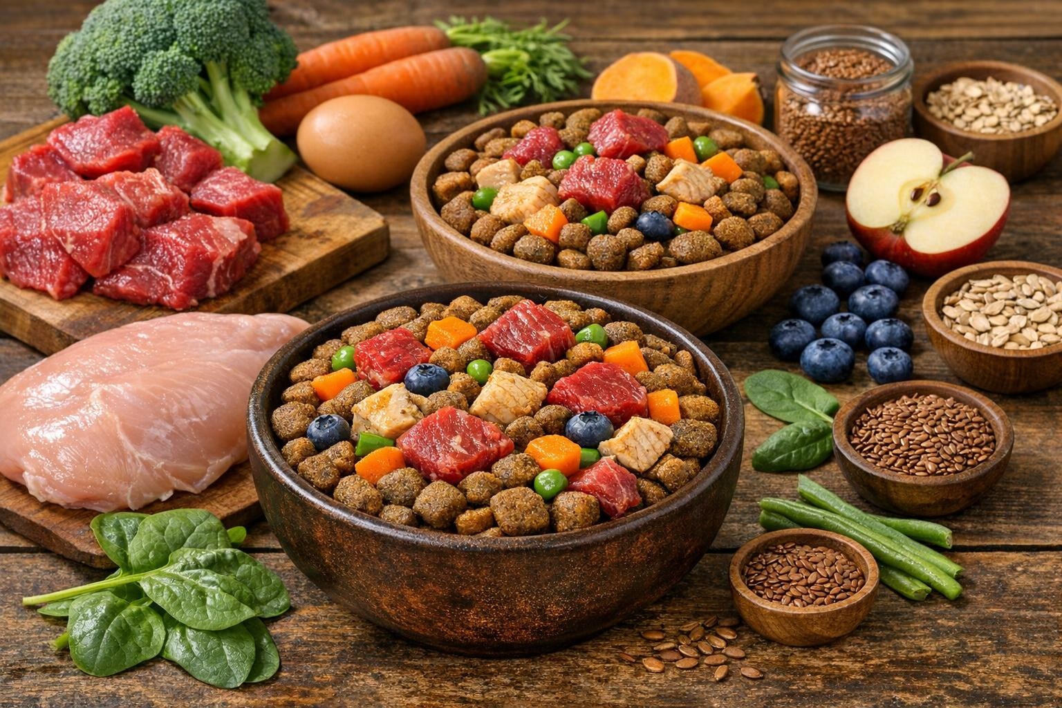 Food that supports health at every stage of life     Dog food Superpremium  is designed for full nutrition: it is a complete food for dogs that combines a high 