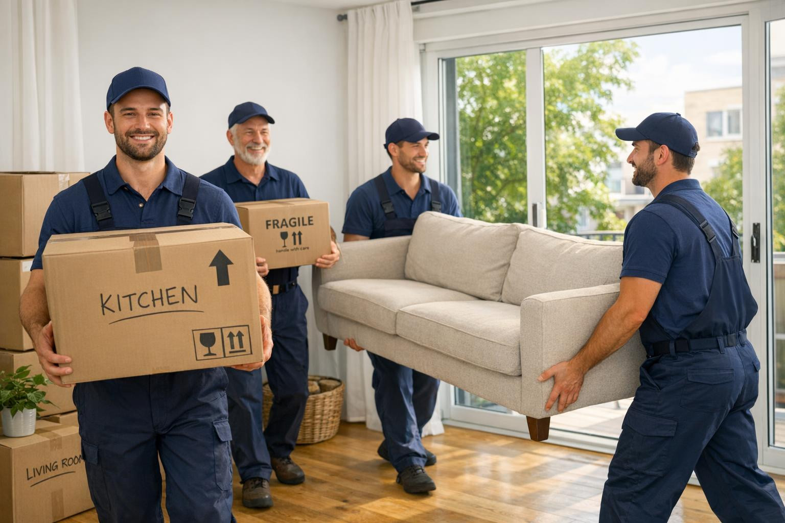 Free home moving   brings peace to the moment of moving: professional packaging services, safe transportation and accurate delivery ensure that personal items r