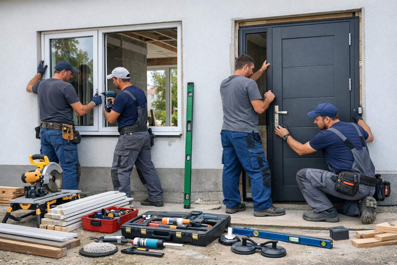 Full door and window solution ensures the security, energy efficiency ...