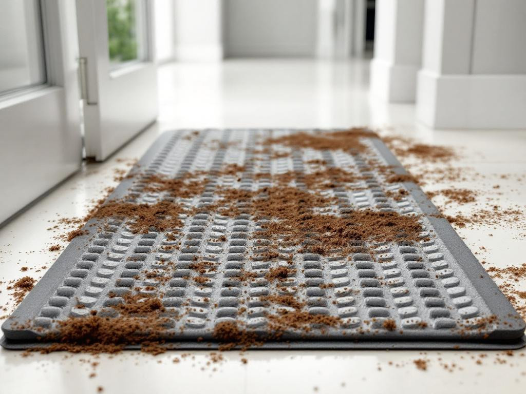 What are they and how do they help?   < Door mats  and special carpets are designed to catch dirt and moisture in the front door in order to protect floors a