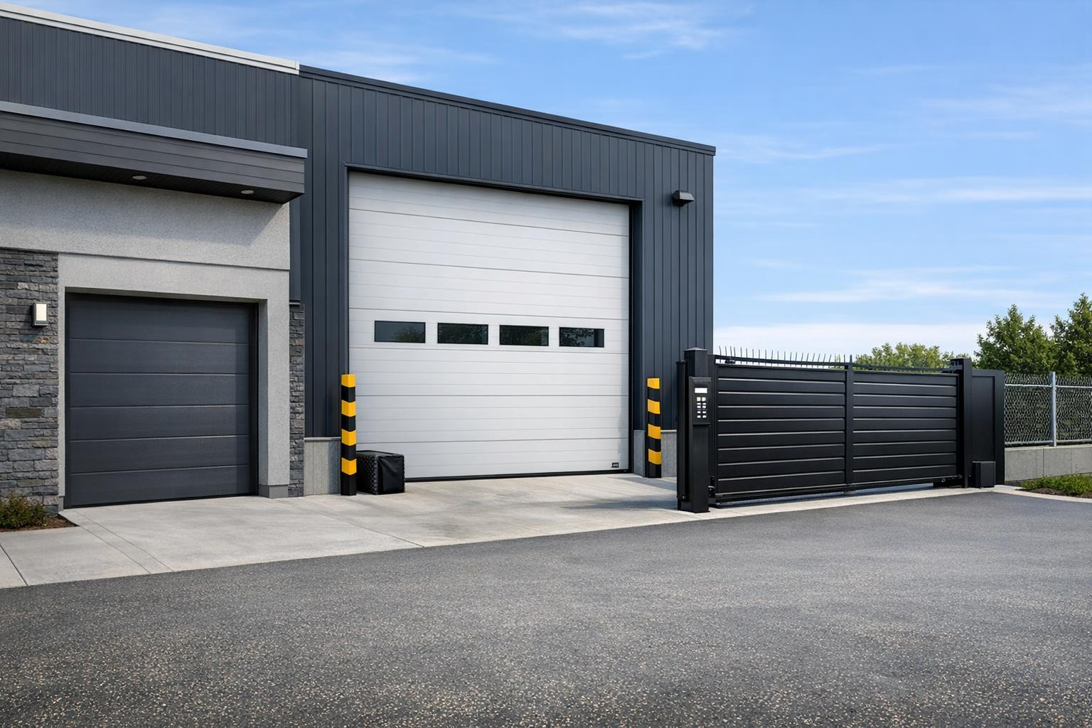 Adapted door solutions that increase comfort and reliability     Provide comprehensive door solutions that combine durability, energy efficiency and modern tech