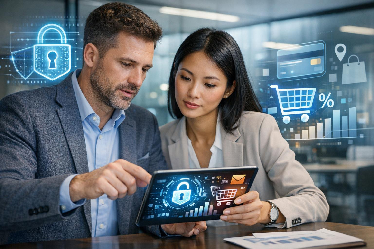 Regulated and secure e-commerce  requires a clear approach to data protection, privacy advice and media law. Strategic legal support will be provided to ensure 