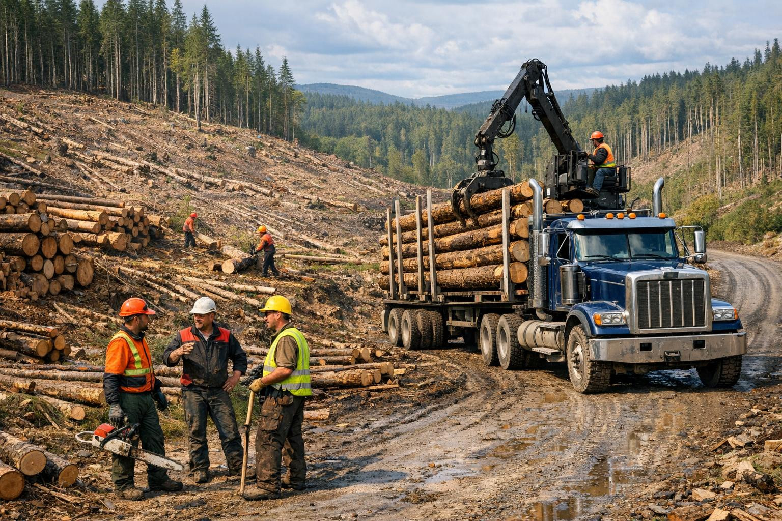 Why choose professional logging and logging?   < Forest logging  and  forest logging  are not just logging – these are planned processes that ensure sustaina