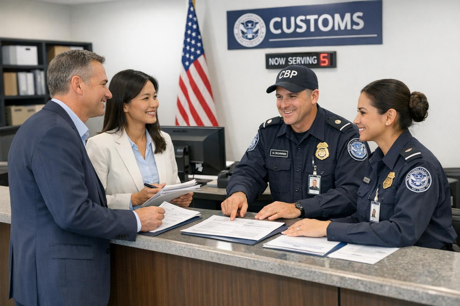 Customs representation and communication with customs authorities  ensures that the movement of goods, import formalities and customs inspections are carried ou