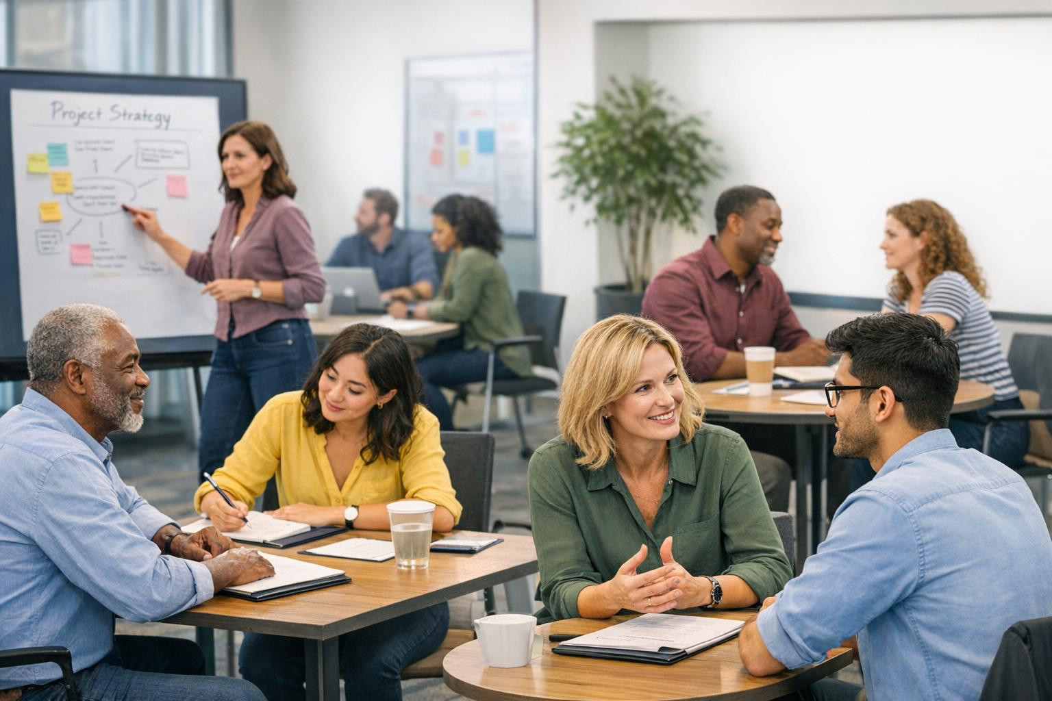 A comprehensive training solution   focusing on practical skills development and measurable impact. Continuing training for different industries and teams, flex