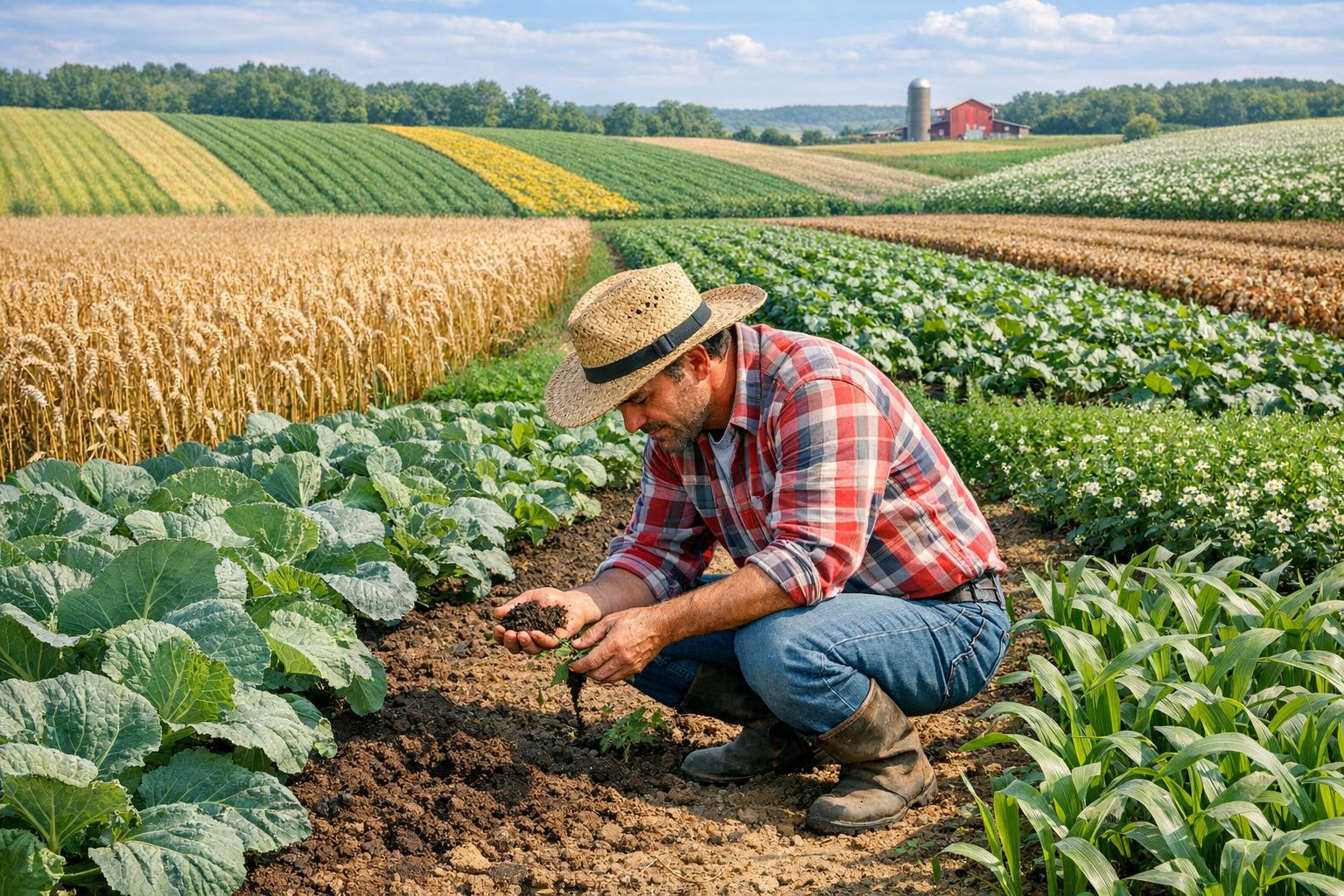 Effective crop cultivation  combines practical plant production knowledge, precision technologies and sustainable soil maintenance to achieve higher productivit