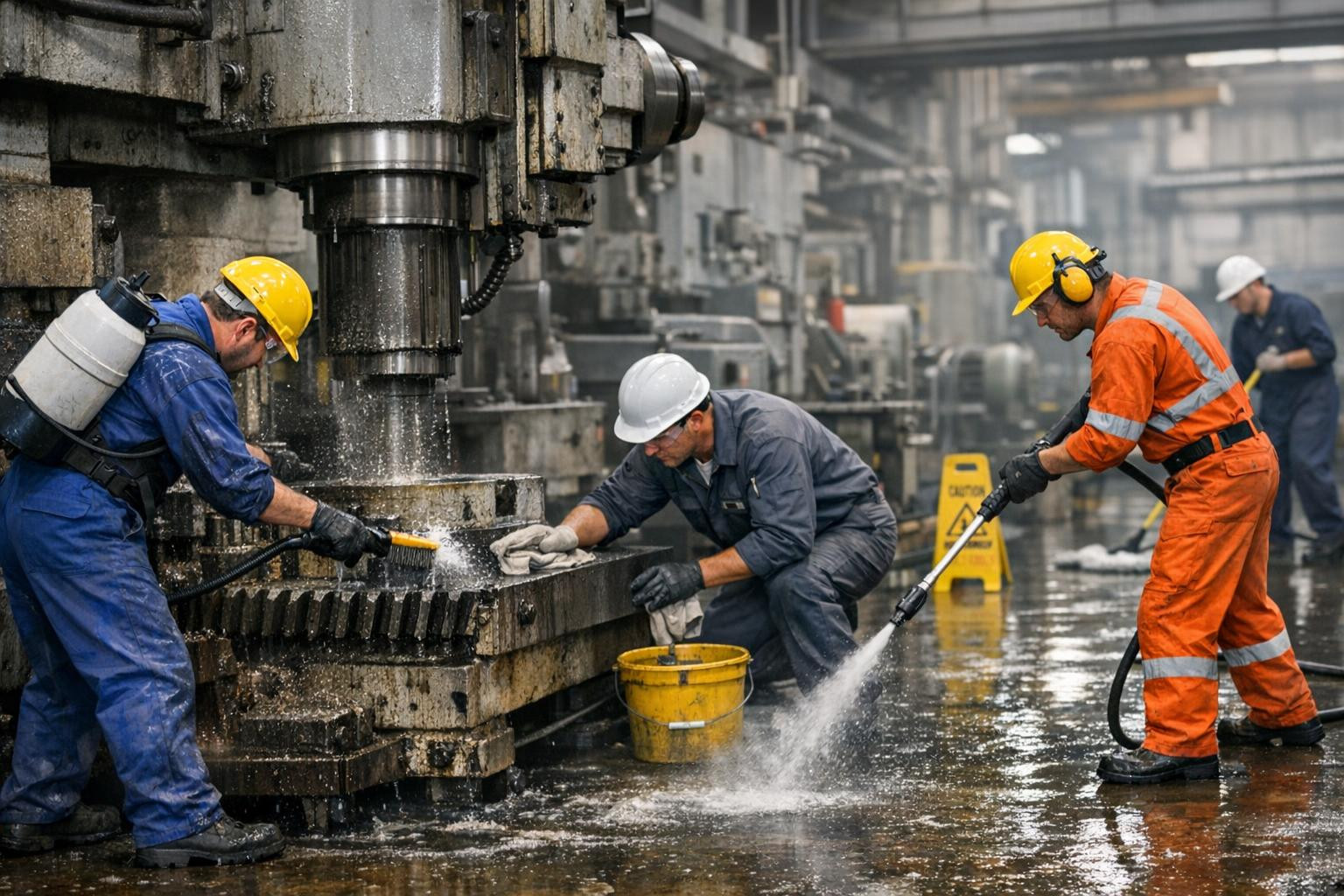 Specialised industrial cleaning ensures deep, safe and documented ...