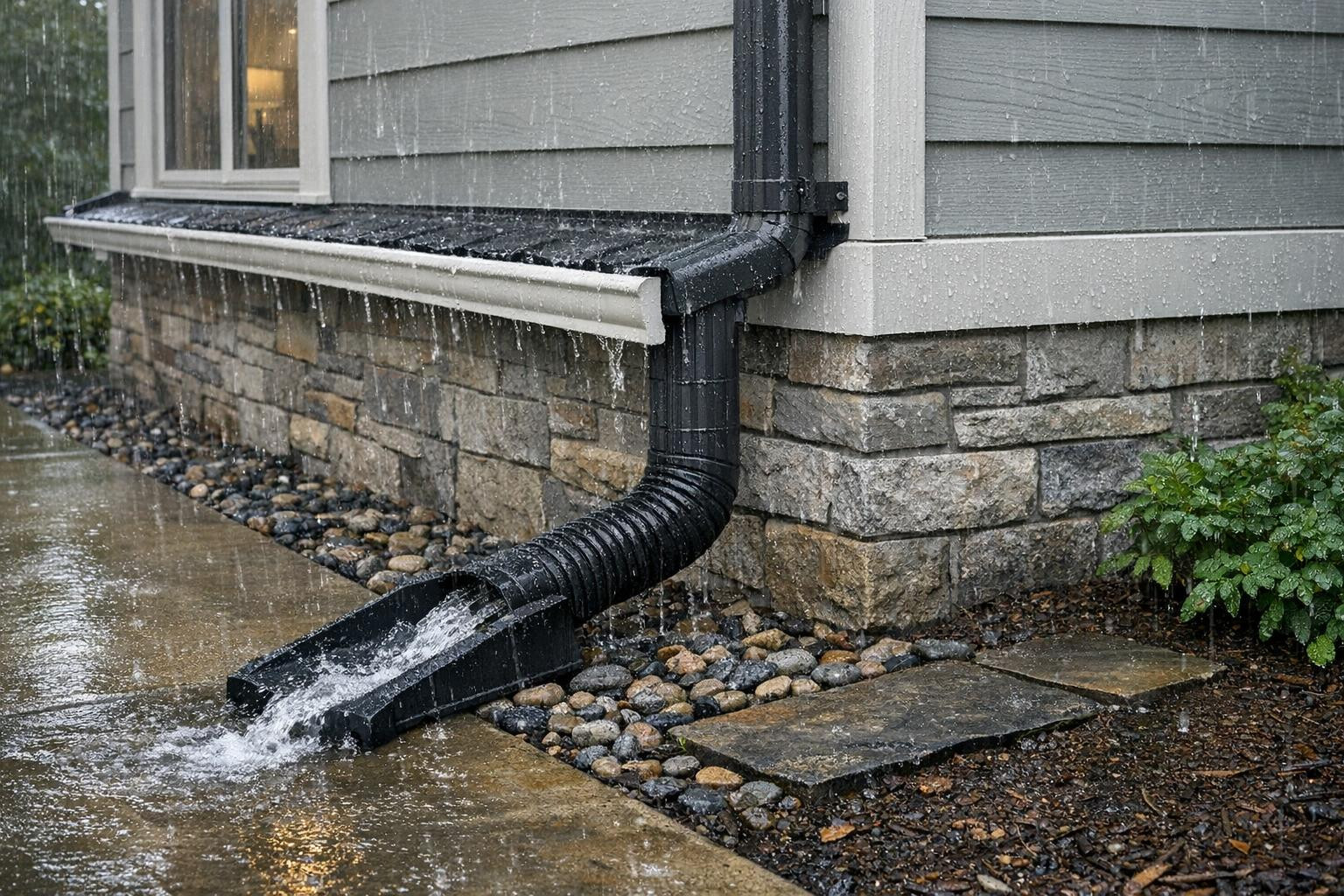 Effective rainwater systems direct rainwater away from the building ...