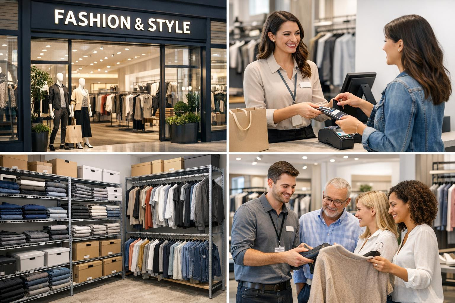 Full retail solution combines counter sales, diversified variety, ...