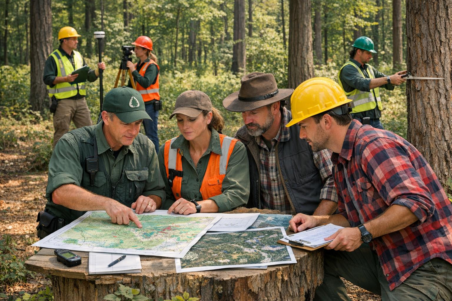 What is offered and why it is important    <  Forestry   combines the preparation of a practical forest plan, thorough forest monitoring and inventory and ta