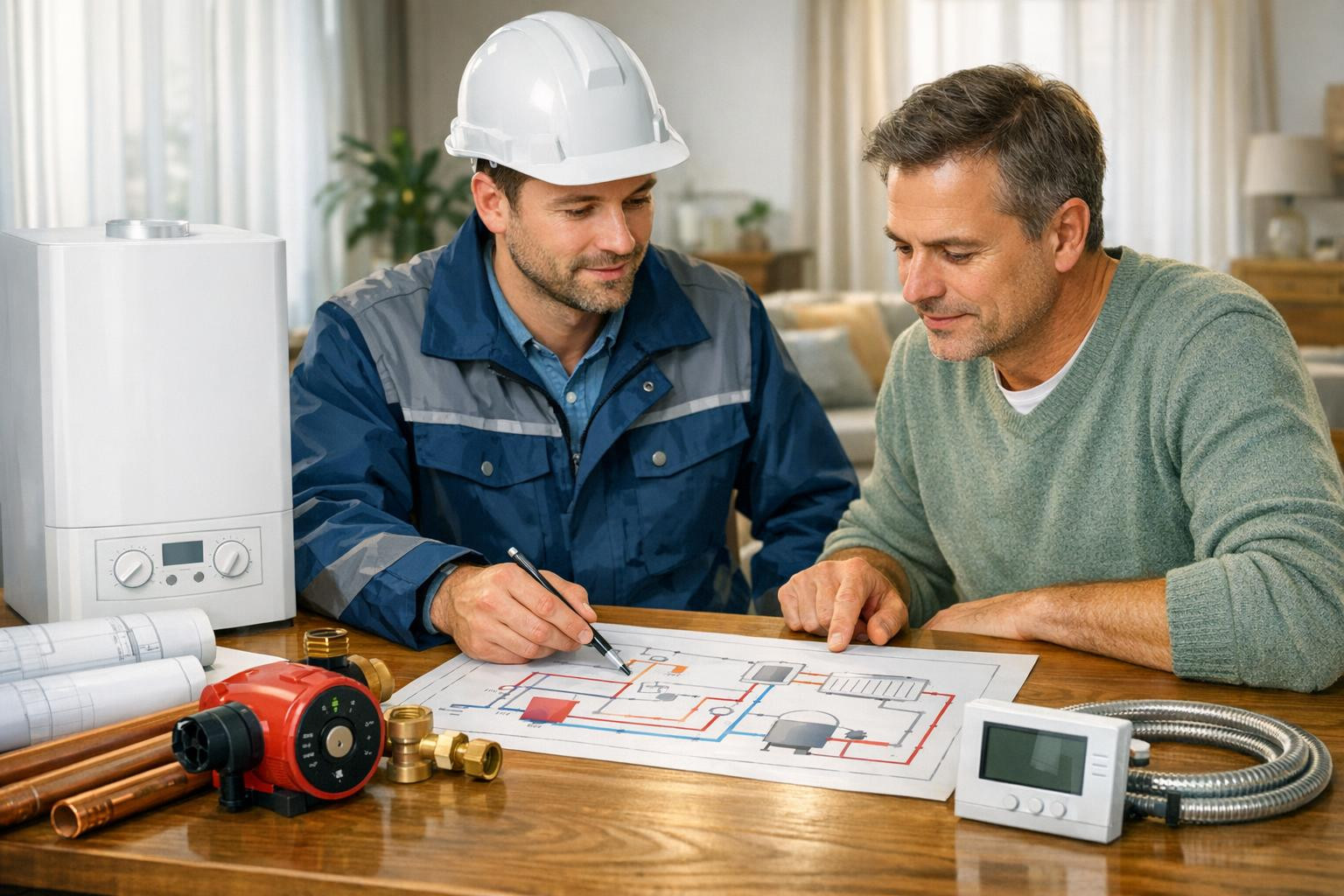 Effective and comfortable heating system for each home Complete ...