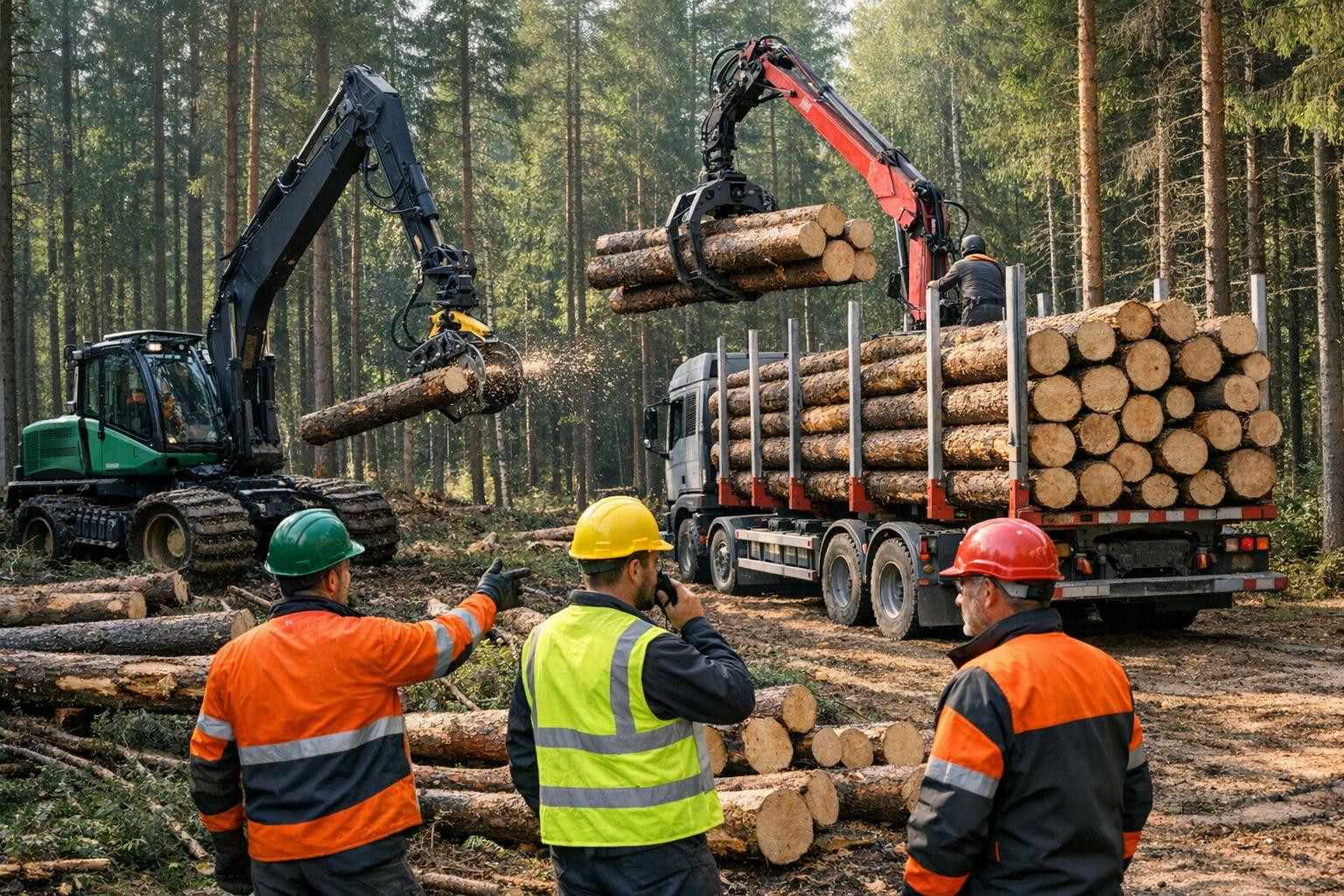 Full logging and logging solution that saves time and money   Major working arrangements ensure that logging services and logging are carried out in a planned, 