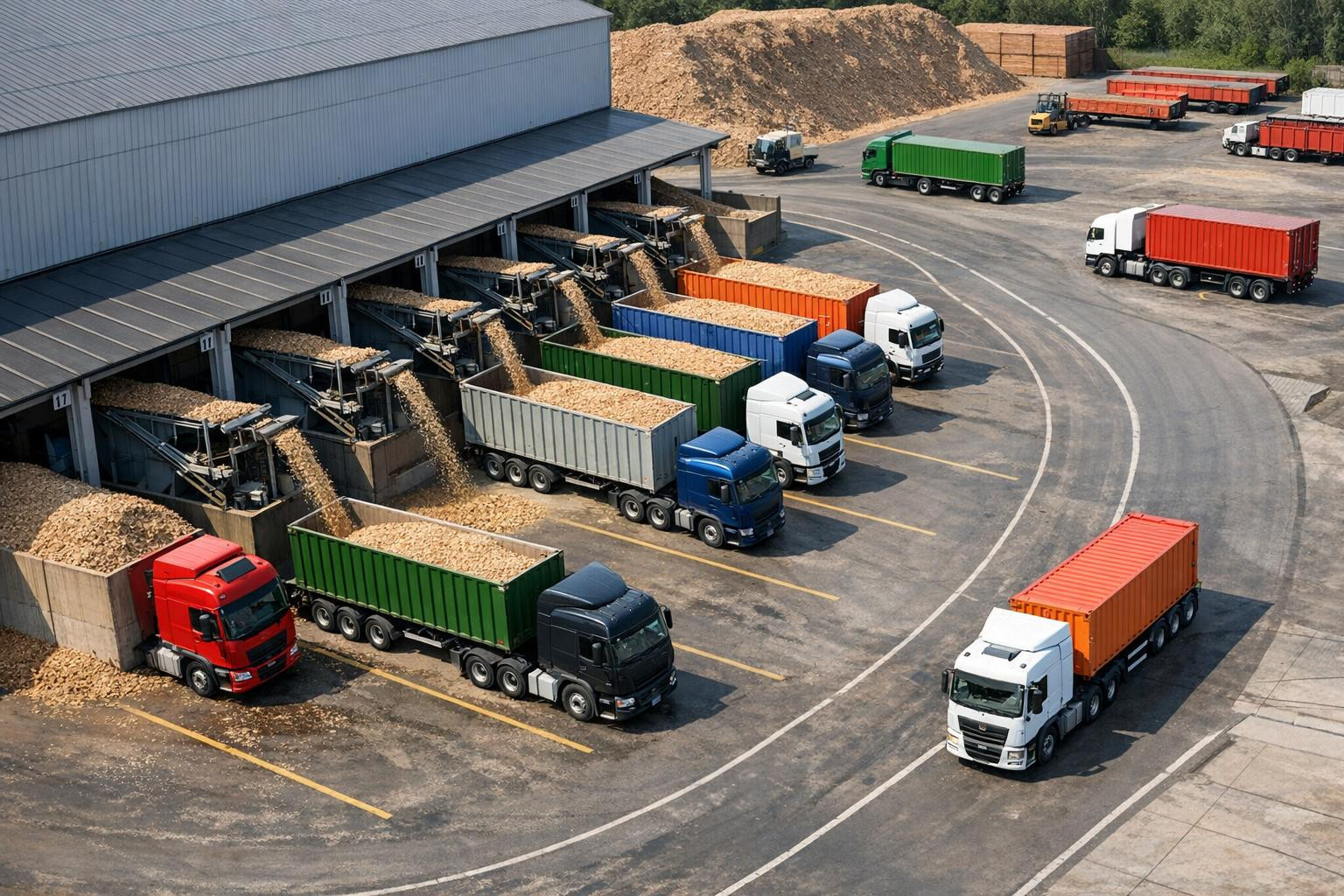 We organise coordinated loading and unloading plans , optimise routes and vehicle timing to ensure smooth delivery, reduce delays and reduce logistical costs. T