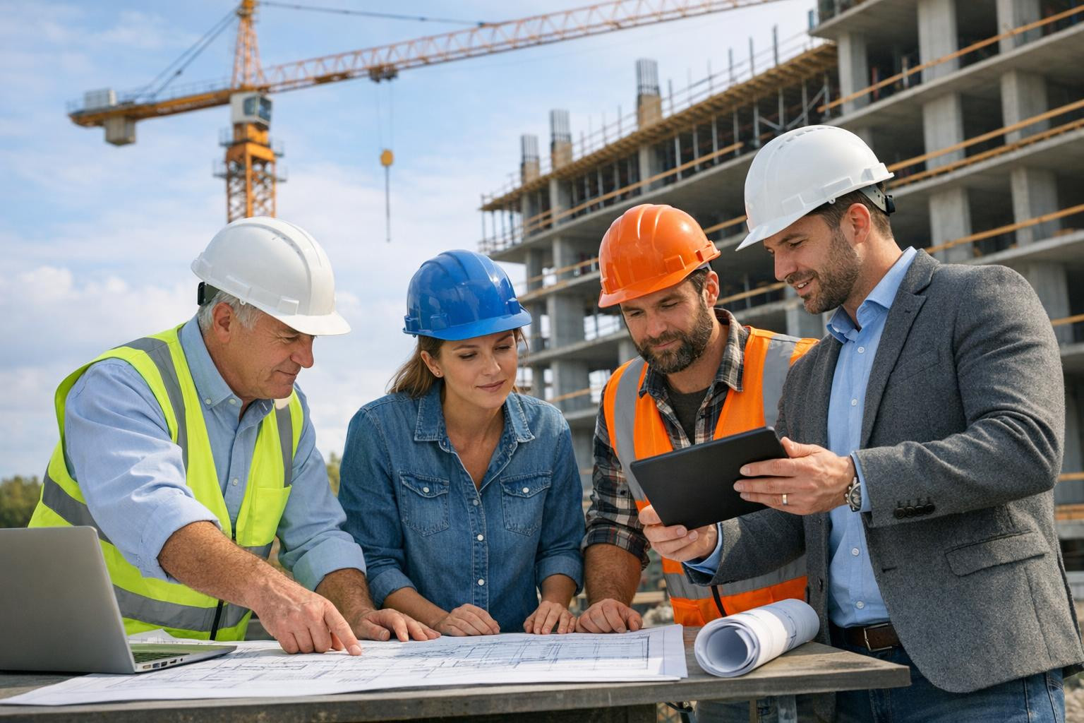 What is the project and control service?   < Project and control service  combines project management, object management, design coordination, construction c