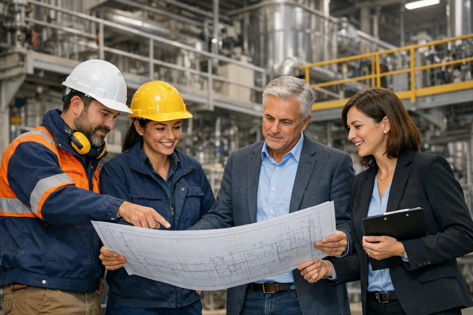 Industrial project management  combines detailed  industrial project planning  and operationally  industrial projects implementation , ensuring clear technical 