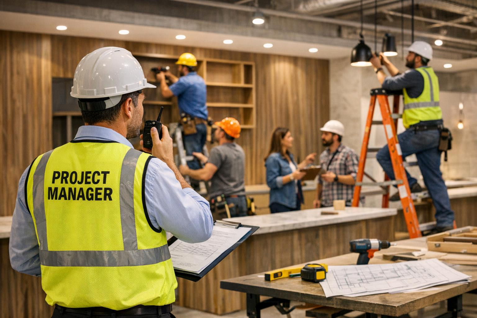Effective project management and monitoring of works for each stage of your construction project    Proactive project management and thorough project monitoring