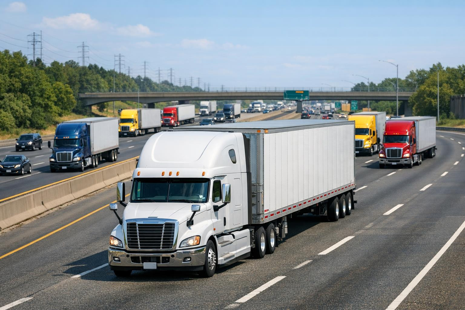 Reliable road transport across the network     Road transport  provides a smooth and cost-effective solution for the movement of goods across the country and in